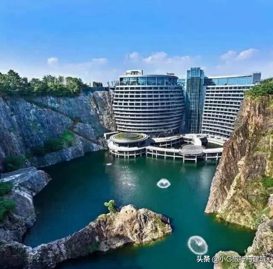 盘点国内最近流行的几个深坑酒店（景区）