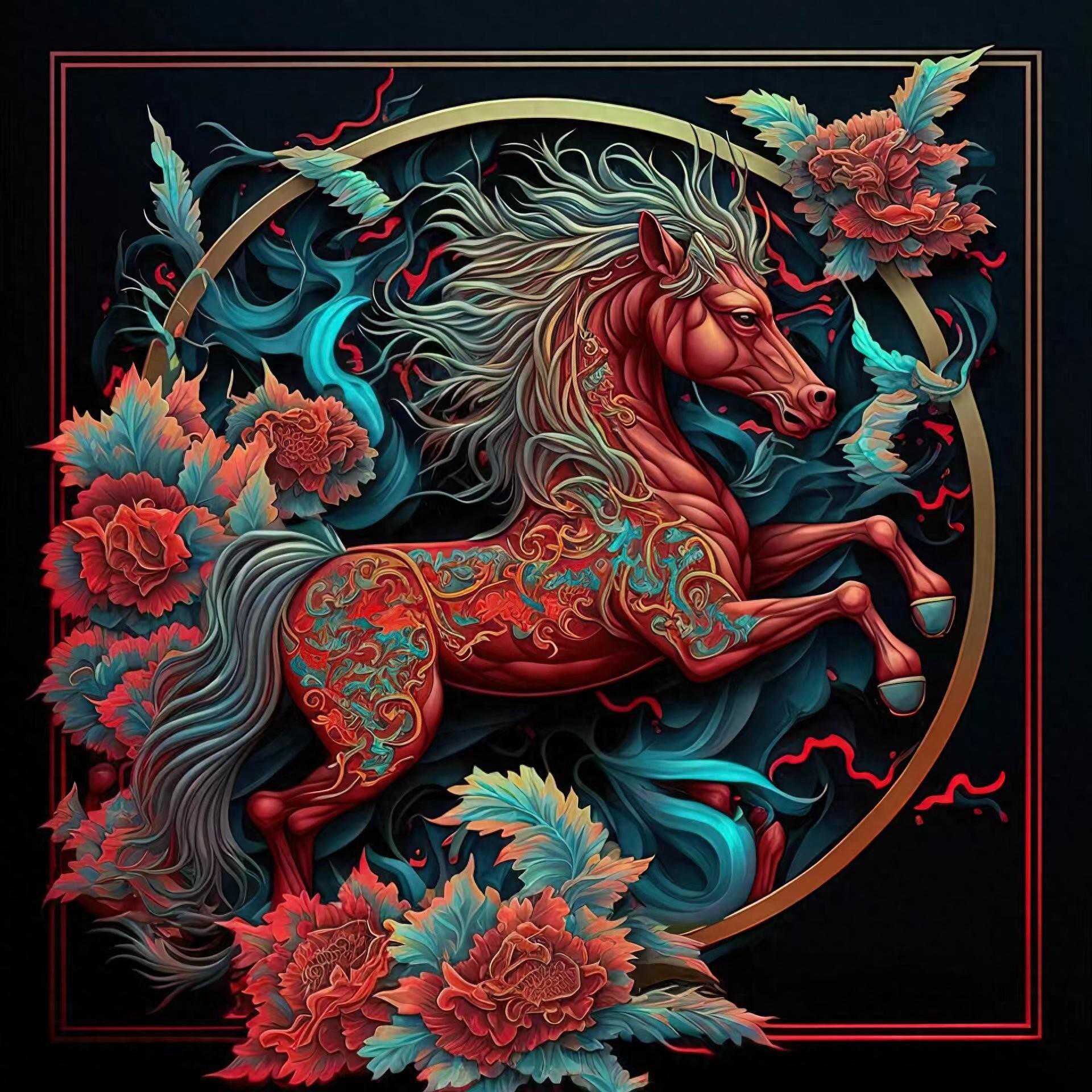 马财喜双至，幸福如影随形！属 马人四月好运连连，财富不断增长！