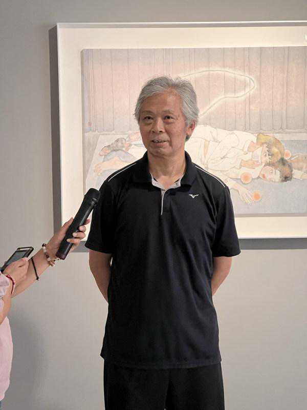 “她是谁——岳小飞个展”在大千画廊举行