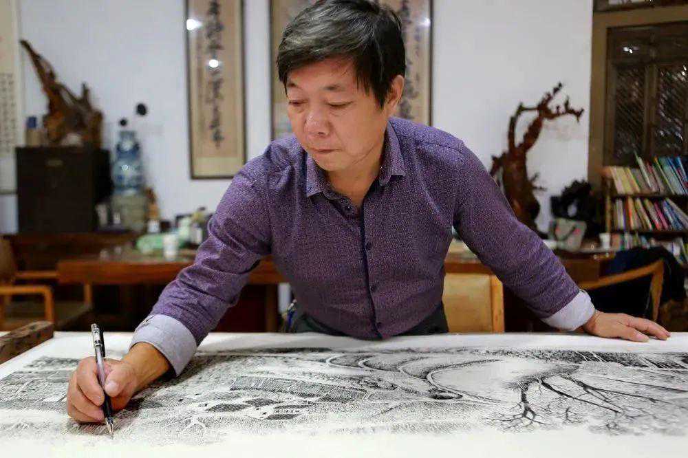 俞志平：画农民画，是他的生命