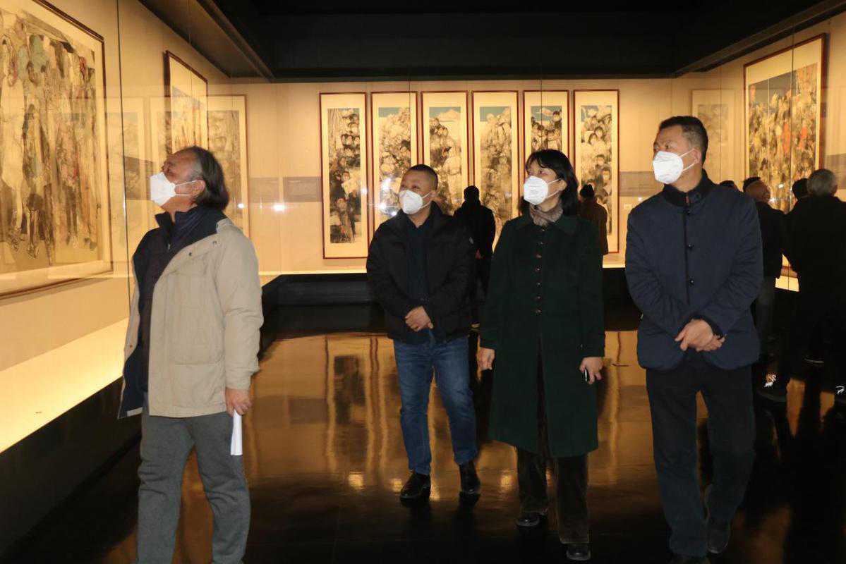 贾发军中国画作品展 开幕式暨作品学术研讨会正式举行