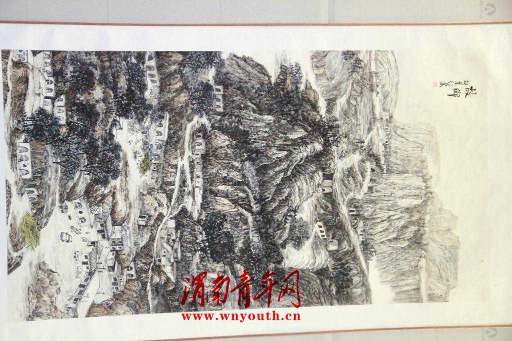 喜迎十九大，祖国山河尽朝晖之郝东红山水主题画展