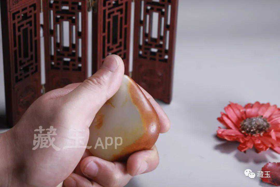 万物皆可盘出包浆，籽料真正的包浆原来是这样的
