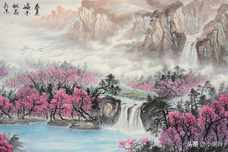 丁亚忠的作品自得天然气韵，为之一绝