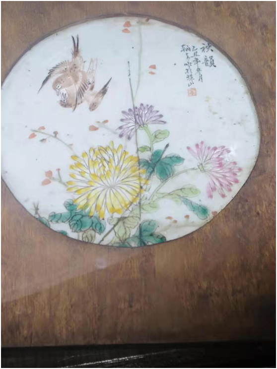 最顶级的爱情瓷板画——余翰青浅绛彩瓷画：斯盛堂藏宝赏析十一