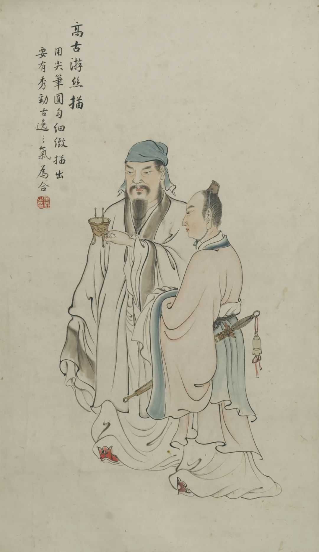 中国古典人物画集大成者！他是来自福建的天才画家