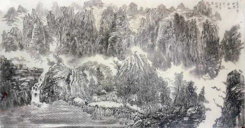 淡抹韵致 墨浸天然——当代山水画家董振怀访谈·成功美术馆