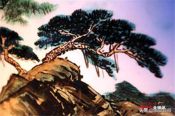 还记得童年家具上的玻璃画吗？泰安老手艺：裴氏玻璃反画